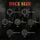 thumbnail image 3 of Metal Dice, 7 PCS Heavy Solid Metallic Dragon Dice Set for Dungeons and Dragon Tabletop Game D, 3 of 5
