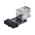 thumbnail image 4 of Adaptador Placa Base WDOplteas USB 3.0 20 Pines a USB 3.0 Doble Tipo A (B), 4 of 9