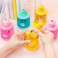 thumbnail image 6 of Kawaii Cartoon Animal Electric Pencil Sharpener Adorable for Pupil Student Primary School Classroom Manual, 6 of 7