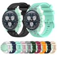 thumbnail image 2 of Watch Band For Omeg Seamaster 300 At150 De Ville Soft Silicone Rubber Watch Strap Watch Accessories Watch Bracelet (ruipei), 2 of 5