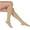 Tan, variant on EvoNation Women's Solid Microfiber 8-15 mmHg Compression Socks