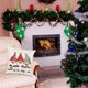 thumbnail image 4 of Funda de almohada de Navidad de 4 piezas, funda de almohada decorativa de Navidad, funda de almohada de decoración de Navidad, decoración del hogar del sofá con patrón de Papá Noel de alce Adepaton MZQ-1108-1, 4 of 6