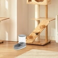 thumbnail image 4 of Raindrops Automatic Dog Food Dispenser Grey Large Capacity Quiet Feeding System with Portion Control, 4 of 8