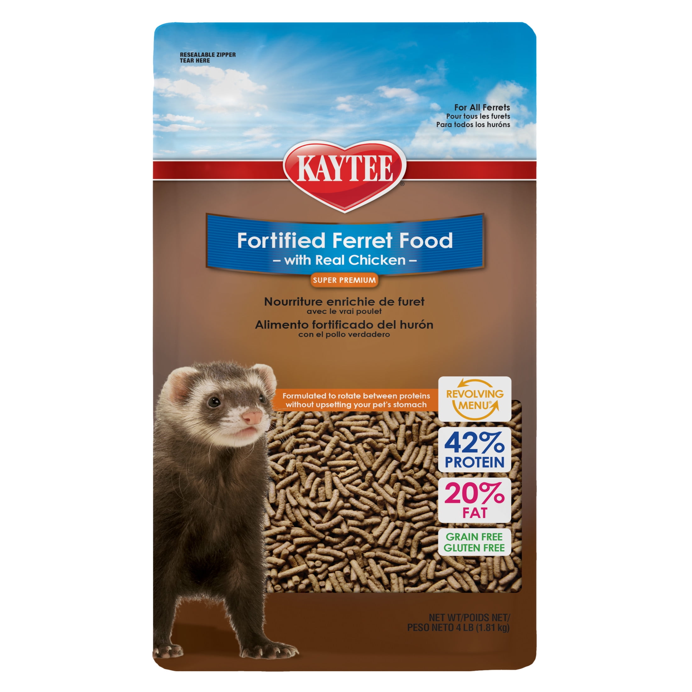 Wild Harvest Advanced Nutrition Ferret High Protein and Taurine Diet 3 lbs. Walmart