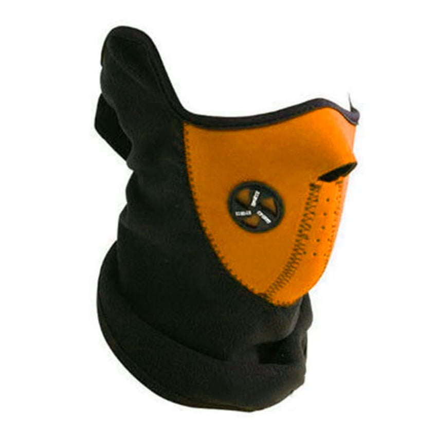 Sport Force Face and Neck Ski Mask-(One Pack Orange) by Unbranded