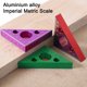 thumbnail image 3 of Regla De Medida De ángulo Recto De 3 Pulgadas, Regla Cuadrada Triangular De aleación De Aluminio Gruesa Para Carpintería, Liviana Y Portátil, Lectura Precisa Y Uso, 3 of 7