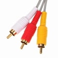thumbnail image 3 of Cable for Nintendo Wii/Wii U - RCA AV composite cable adapter for audio and video, 3 of 5