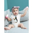 thumbnail image 2 of Cute Penguin With Ice Cream Bodysuit Infant -Image by Shutterstock,  6 Months, 2 of 4