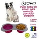 thumbnail image 4 of KE WOOW Juego de Platos Plegables KE WOOW Comederos de VIAJE para perros 1000 ml Rosa, 4 of 10