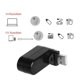 thumbnail image 4 of Hub de 3 puertos de alta velocidad USB 2.0 Mini adaptador divisor giratorio PC portátil Lector de tarjetas de disco U Lector de tarjetas USB Hub Inevent EL1760-00B, 4 of 6