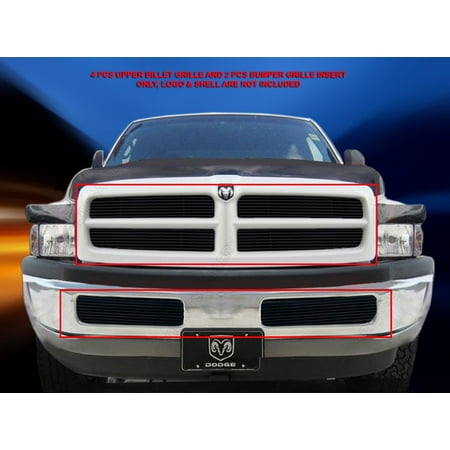- Fedar Billet Grille Combo For 1999-2001 Dodge Ram Sport