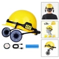 thumbnail image 1 of Fanático del casco duro,Ventilador portátil para cascos de seguridad,Ventilador portátil para construcción al aire libre,gorro de enfriamiento,Ventilador de casco con clip Ventilador de, 1 of 8