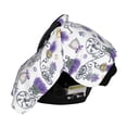 thumbnail image 3 of Naloa Lavender Bicycle Baby Car Seat Cover, Breathable Baby Carrier Cover, Multiuse Baby Carrier Cover & Nursing Breastfeeding Cover, 3 of 5