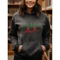 thumbnail image 3 of Joyful Outfit Christmas Hoodie for Men Women, Holiday Pullover Hooded Sweatshirt, Cozy Cotton Poly Blend, Funny Winter Xmas Gift Outfit, 3 of 5