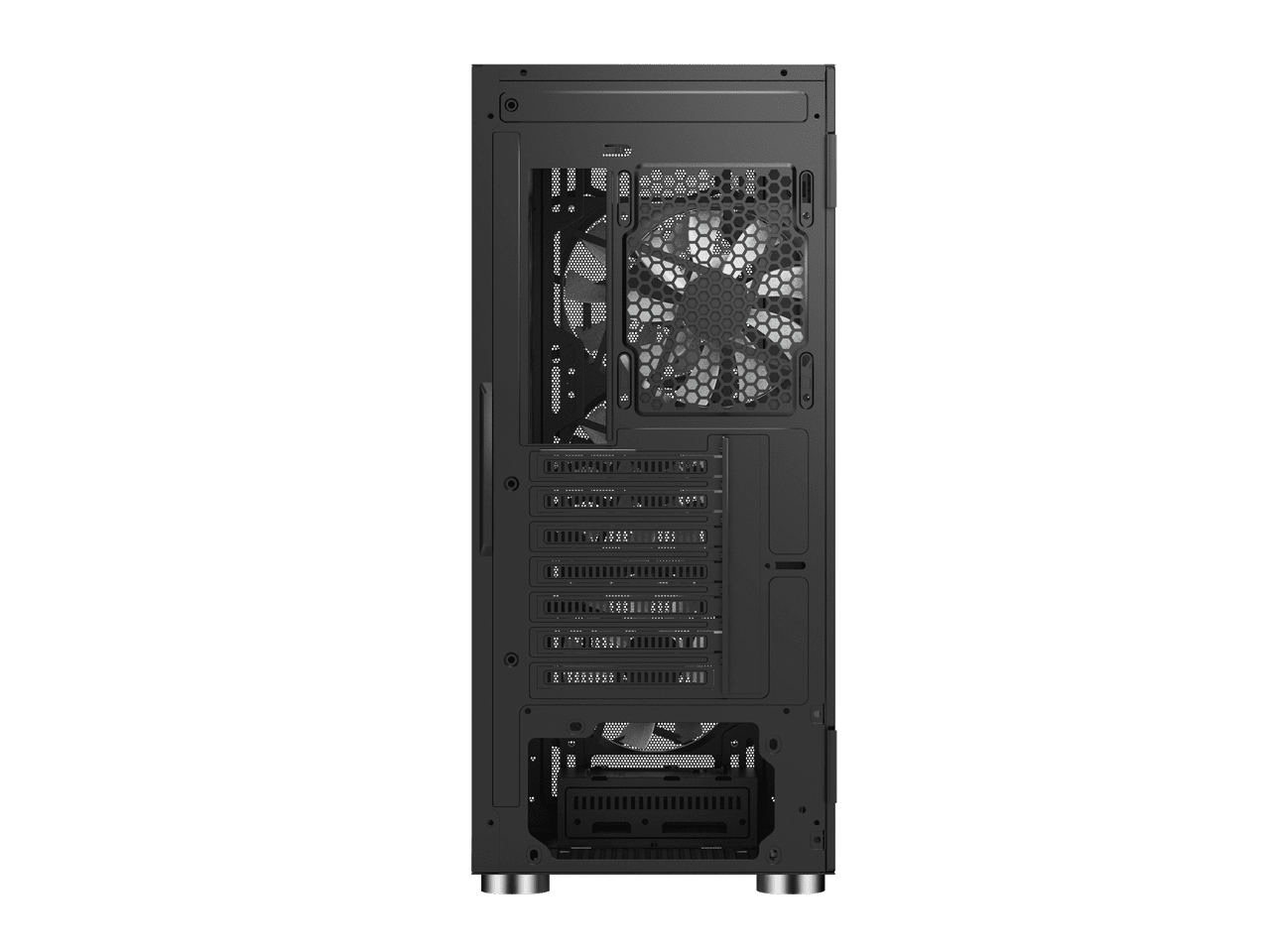 Montech ATX Mid-Tower Computer Case with USB 3.0, Black