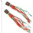 thumbnail image 1 of 2 Pack 60 Inch Christmas Hanging Nutcracker Windsock Flags Christmas Decorations Outdoor Indoor Front Door Patio Porch Patio Tree Lawn Garden Party Decorations, 1 of 6