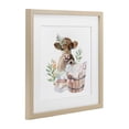 thumbnail image 4 of Laundry Day Baby Cow Birch Framed Print Under Glass, design by Kim Allen, 4 of 10