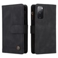 thumbnail image 2 of Feishell for Samsung Galaxy S20 FE 6.5 inch Zipper Wallet Case with Wrist Strap & Shoulder Strap,Premium PU Leather Magnetic Clasp Flip Holder Card Slots Crossbody Phone Case for Women Men,Black, 2 of 18