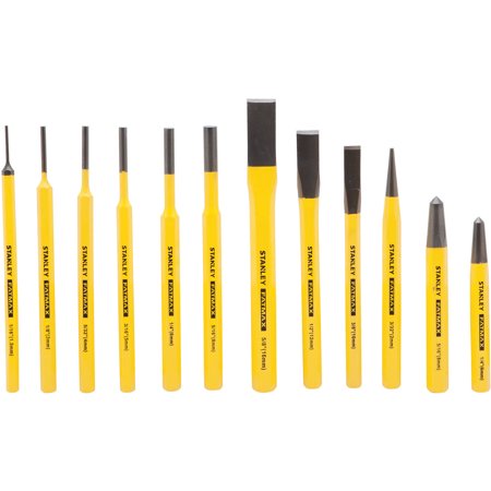 Stanley FatMax Cold Chisel And Punch Set - 12 PC, 12.0 PIECE(S)