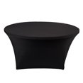 thumbnail image 1 of GUOOL Nappe Ronde Extensible pour Mariages Bars Fête Extérieur DJ Noir 152x75cm, 1 of 9