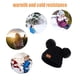 thumbnail image 3 of Minnieouse Bufanda Bebé Invierno Cálido Kit Beanie Cap Elasticidad Protector Térmico Clima Frío Suministros de Calor Sellado Versátil Sombreros bola de color negro, 3 of 6
