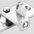 thumbnail image 2 of Set of 2 Gate Hinges Door Knob Lock Sliding Doors Heavy Duty Chain, 2 of 8