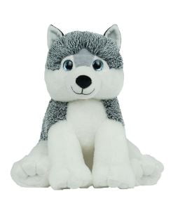 Cuddly Soft 8 inch Stuffed Husky Dog...We stuff 'em...you love 'em! Bear Facto 
