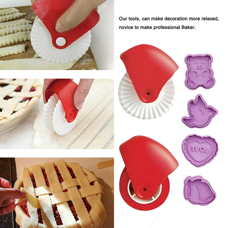  Pastry Wheel Decorator And Cutter Beautiful Pie Crust