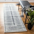 thumbnail image 2 of SAFAVIEH Metro Bayon Bordered Area Rug, Dark Grey/Ivory, 8' x 10', 2 of 8