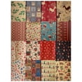 thumbnail image 3 of 5 Sheets of Christmas Gift Wraps Christmas Elements Gift Wraps, 3 of 5