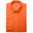 thumbnail image 5 of Men's Berlioni Long Sleeve Regular Fit Button Up Solid Dress Shirt, 5 of 5