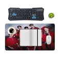 thumbnail image 4 of Stray Kids Large Gaming Mouse Pad for Desk, Big Mouse Pad Gaming Desk Mat, Mousepad Desk Pad with Non-Slip Base And Stitched Edges, Keyboard Mouse Mat for Home Office Work, 4 of 7