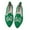 Green, variant on Xfvqtps Womens Breathable Mesh Flat Shoes Lightweight Casual Slip on Sneakers with Round Toe Non Slip Comfortable Walking Shoes for Women Blue