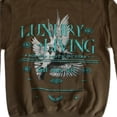 thumbnail image 4 of Luxury Living Money Motivation Men's Hoodie, 4 of 4