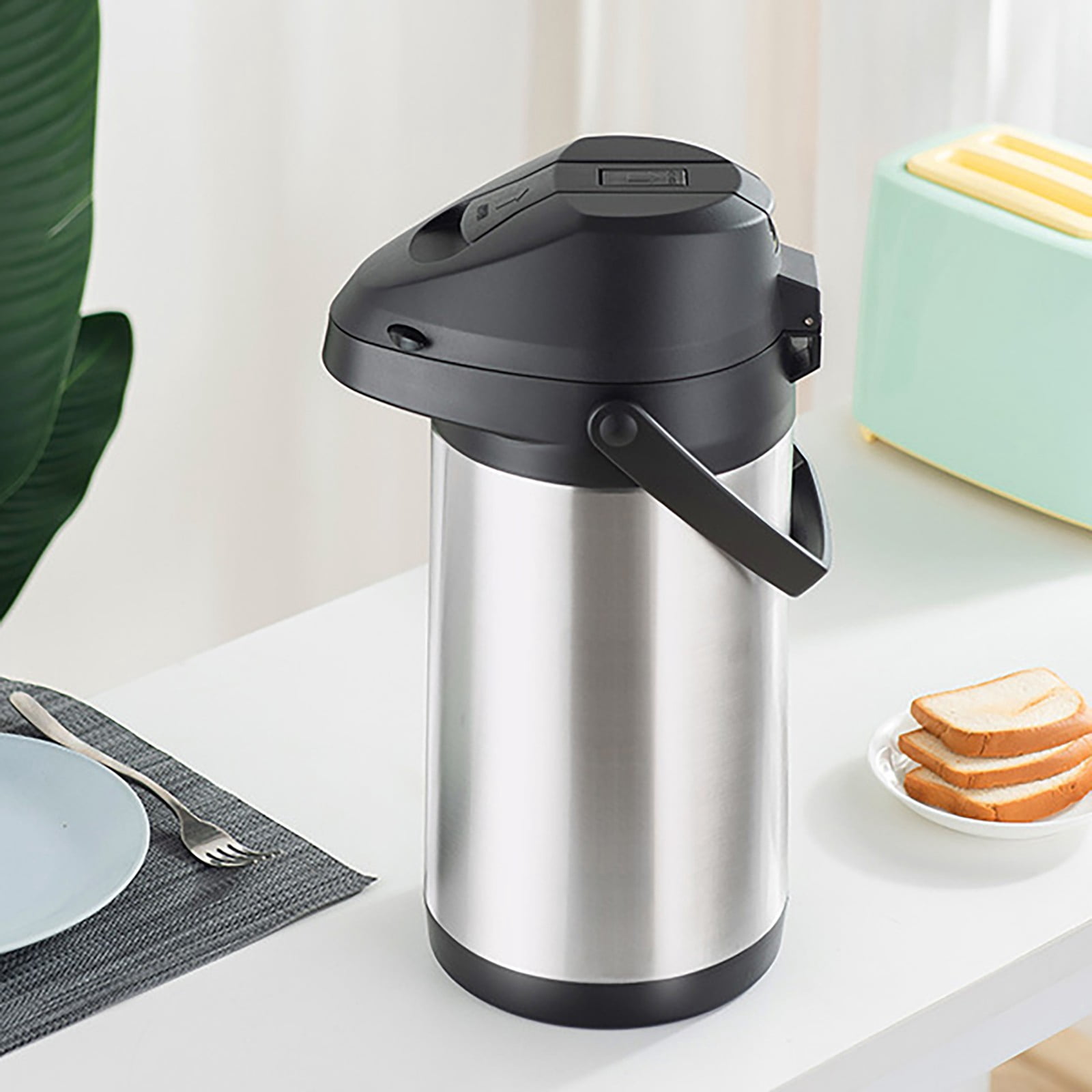 1 Kettle Clearance! Large Beverage Jars Insulated Air Cans Liquid Beverages Flasks Household Large Capacity Insulated Kettles. Type Flask and Opener