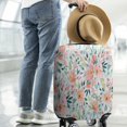 thumbnail image 2 of Pioneer Flower Floral Print Pattern Luggage Cover Fashion Suitcase Cover Baggage Covers Fit 25-28 Inch Luggage (Go Travel), 2 of 5