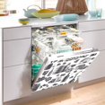 thumbnail image 5 of Dailycode Dishwasher Magnet Cover Magnetic Fridge Door Cover Home Kitchen Decor, Barrel Wine House, 23"x 26", 5 of 6