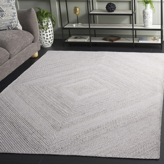 SAFAVIEH Braided Carleen Geometric Area Rug, Beige, 8' x 10'