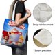 thumbnail image 3 of Captain Underpants Bolso de tela con estampado de lienzo para mujer, bolsa de compras reutilizable y estética, con cremallera interior, regalo para mujer,40*45cm., 3 of 6