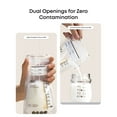 thumbnail image 6 of eufy Heated Wearable Breast Pump S1 with Milk Storage Bag (120 Pieces), Electric Hands-Free with Industry-Leading HeatFlow Tech, Hospital-Grade Suction, App-Control, in-Bra Use, 6 of 7