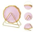 thumbnail image 6 of Esquirla 6 Pieces Dishes Set Dinnerware Set Dessert Plate Dinnerware Elegant Dinner Plates Bone Plate for Kitchen Camping Outdoor Home Pink, 6 of 8