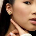 thumbnail image 5 of Ross-Simons 14kt Yellow Gold Domed Button Earrings, Women's, Adult, 5 of 6