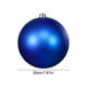 thumbnail image 3 of Matte Ornament Shatterproof Proof Plastic Drilled Cap With Floral Christmas Ornaments For Tree Decor, 3 of 6