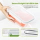 thumbnail image 2 of Juego de 5 Contenedores de Vidrio para Almacenar Alimentos TUSEASY de 1040ml con Tapa Hermética, 2 of 6