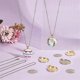 thumbnail image 5 of 10 Pcs Round Bezel Pendant Trays, for Photo DIY Jewelry Making, 5 of 5