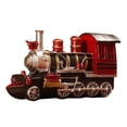 thumbnail image 1 of Modelo de locomotora retro, adornos artesanales de resina, bares, , locomotora, , grandes regalos para niños de las edades rojo, 1 of 6