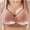 20-Pink, variant on YWDJ Lounge Bras for Women Plus Size Comfy Bras No Underwire Lounge Bras Adjustable Straps Half Cup Push up Wrap Comfortable Bras Padded Plus Size Comfort Bras Bras Beige M