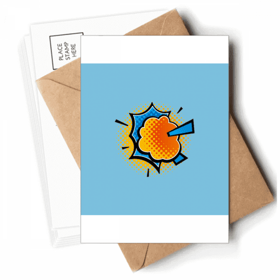 Boom Clouds Gas Art Deco  Fashion Postcards Envelopes Blank Note Cards Mailing