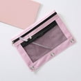 thumbnail image 4 of Mesh Zipper Pouch for 3 Ring Organize School Supplies and Home, 4 of 4