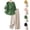 10# Green, variant on 2 Piece Outfits for Women Summer Dressy Casual Boho Embroidered Tops Capri Pants Linen Sets for Women 2 Piece Pink M-2